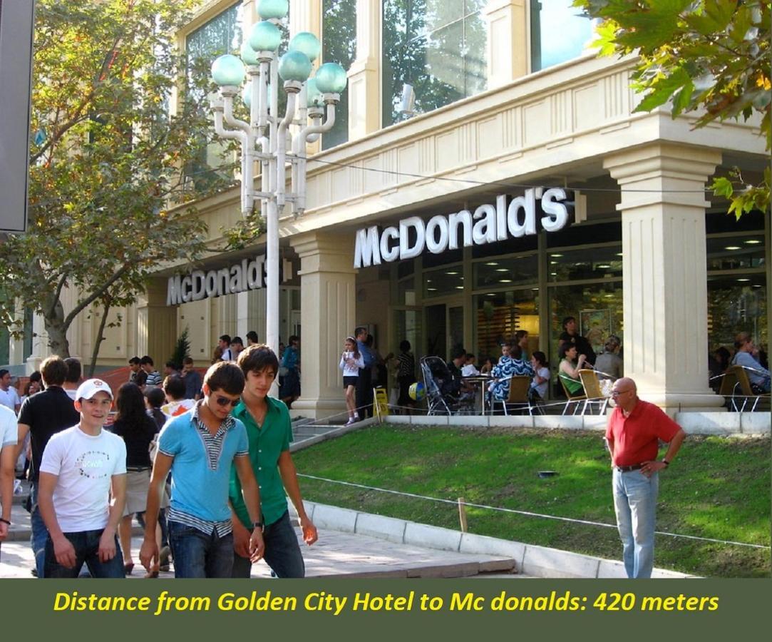 Golden City Hotel Baku Bagian luar foto