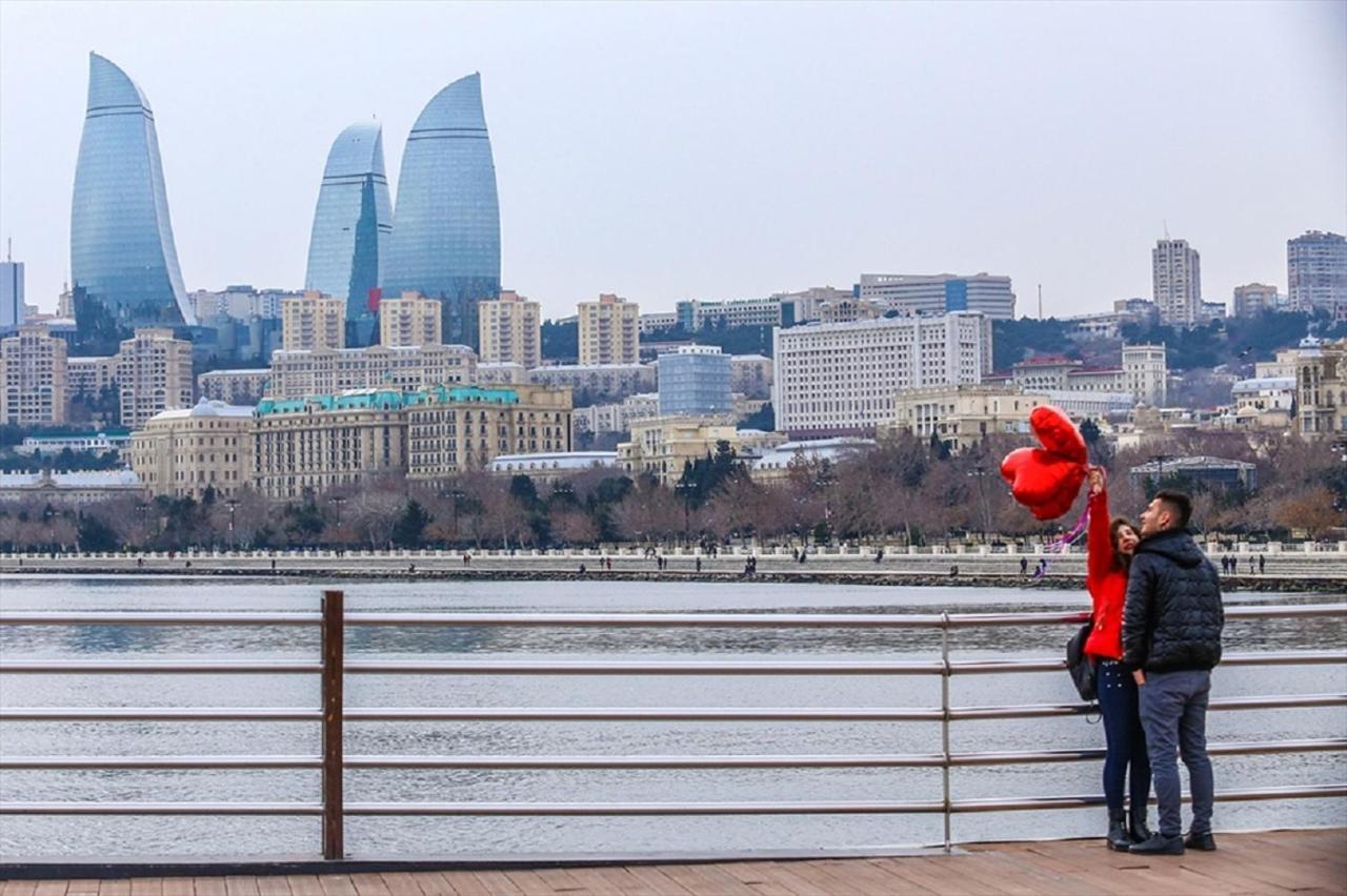 Golden City Hotel Baku Bagian luar foto